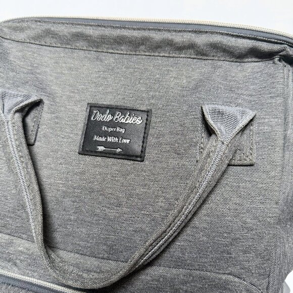 Dodo Babies Diaper Bag Backpack – Unused – Multi-Pocket, Neutral & Stylish - Picture 5 of 13